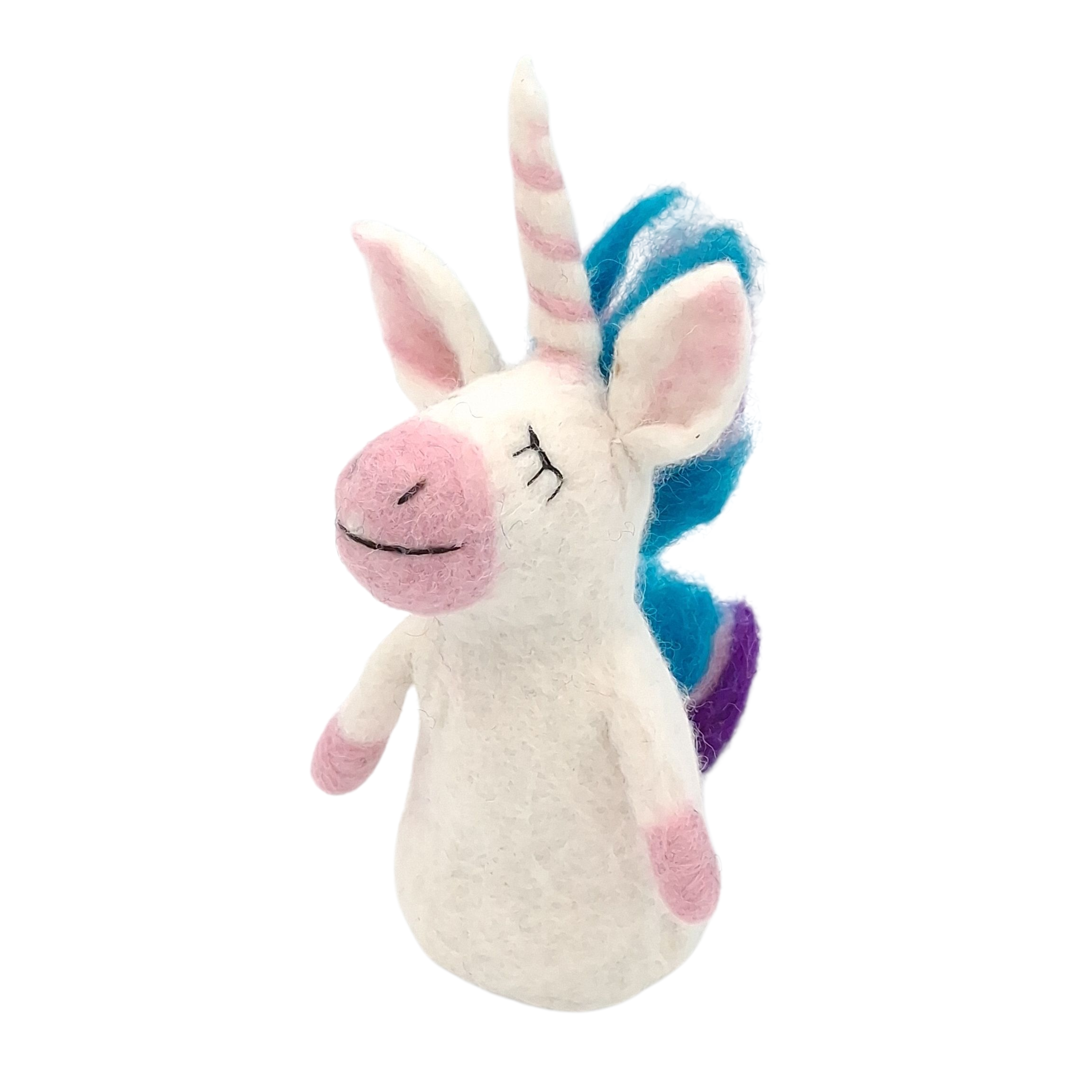 Einhorn als Filz Eierwärmer 