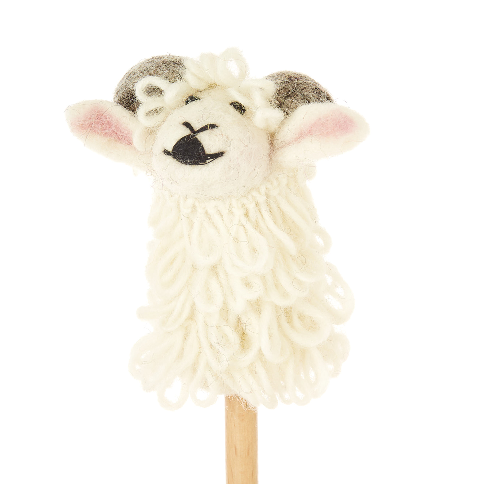 Steinbock als Fingerpuppe