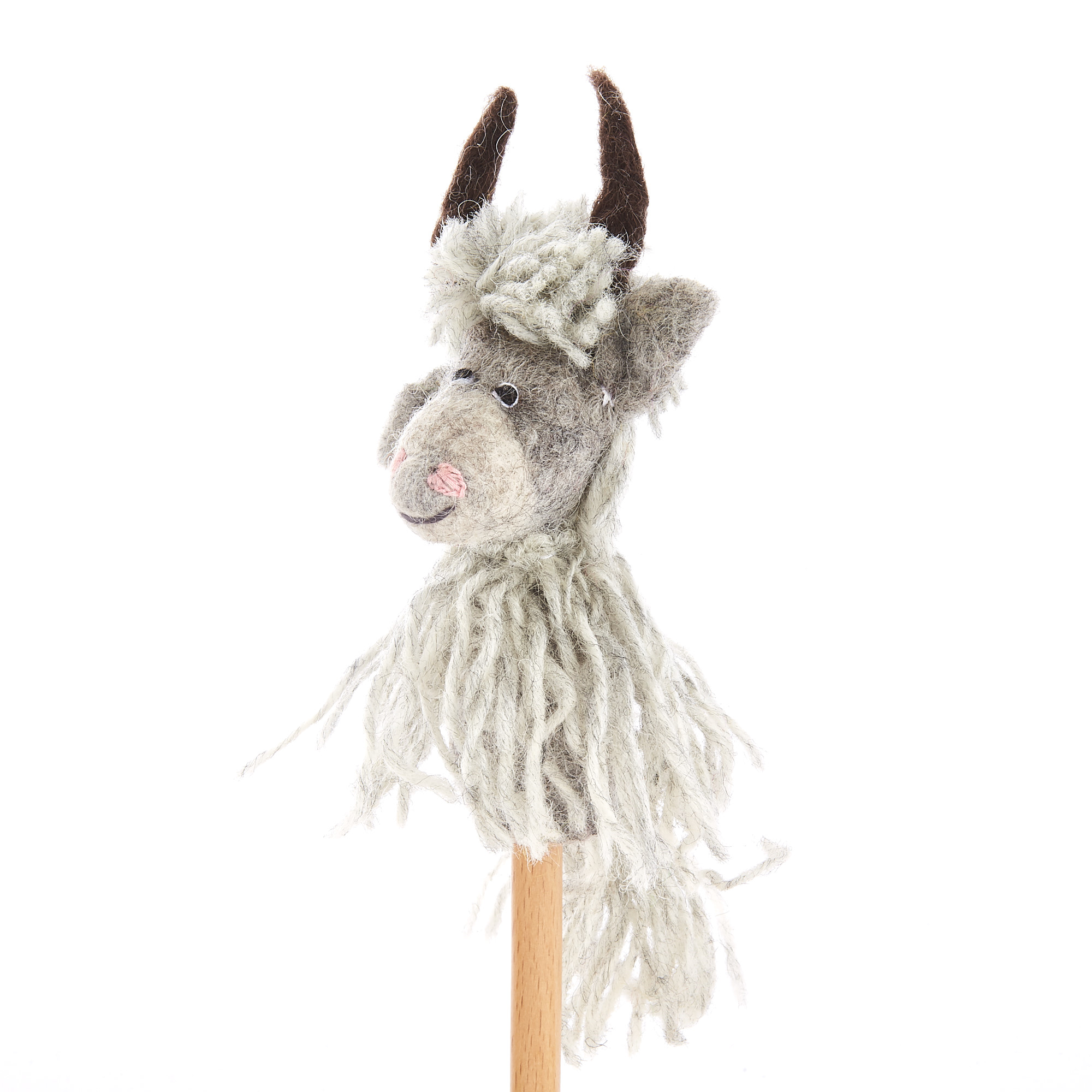 Yak als Fingerpuppe