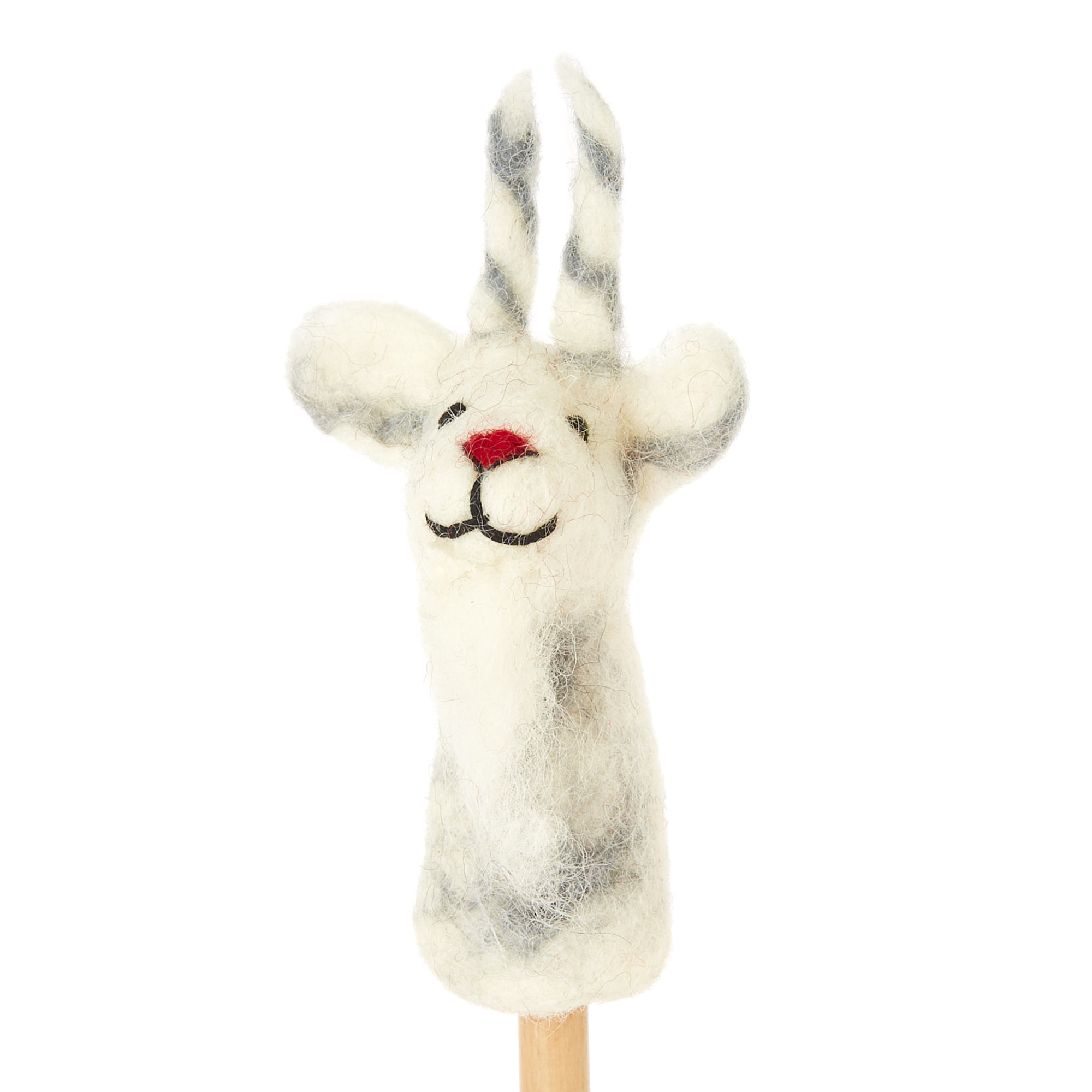 Ziegenbock als Fingerpuppe